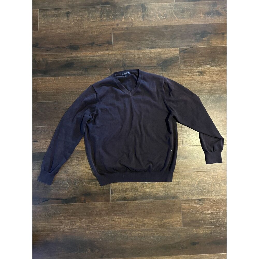 Lands’ End Navy Sweater Shirt
